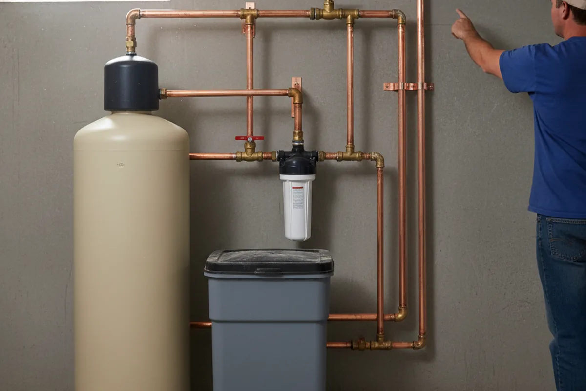 Whole-house water treatment system installed in Burnt Ranch
